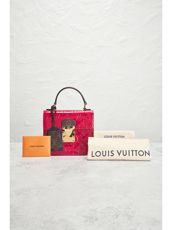FWRD Renew Louis Vuitton Monogram Vernis Spring Street Handbag in