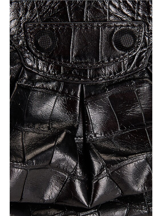 FWRD Renew Balenciaga XS Le Cagole Shoulder Bag in Black | FWRD