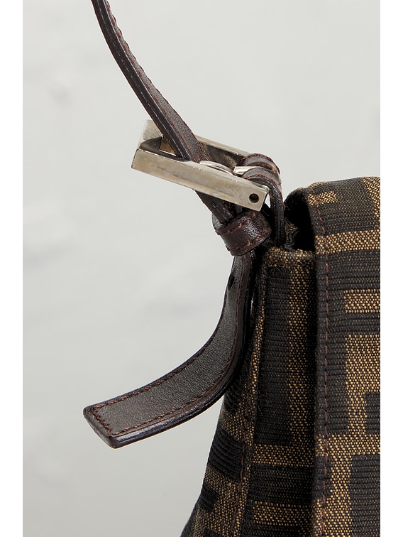 Fendi Zucca Mama Baguette Shoulder Bag