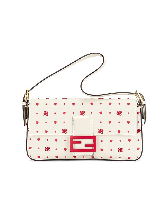 FWRD Renew Fendi Chinese Valentine's Day Karligraphy Baguette 1997