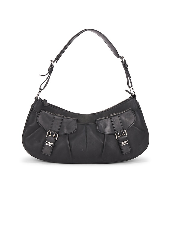 FWRD Renew Dior Hardcore Pochette Shoulder Bag in Black | FWRD