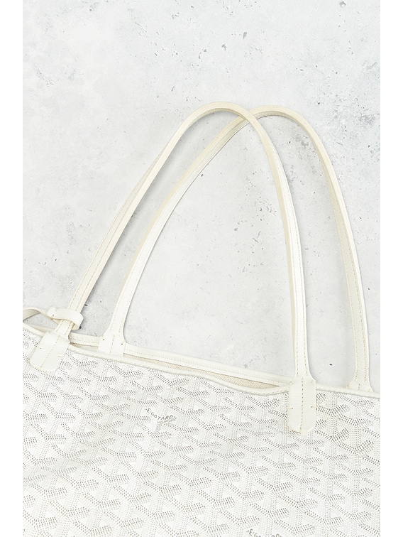 【稀少】GOYARD Saint-Louis GM Tote Bag White FWRD Renew Goyard Saint Louis GM Tote Bag in White | FWRD