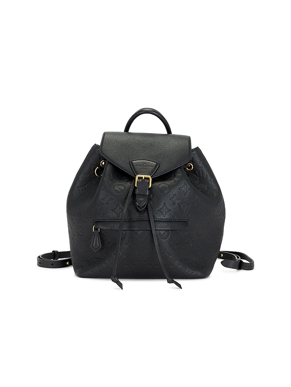 louis vuitton backpack montsouris pm the practical and stylish montsouris pm backpack by nicolas ghesquire is made from monogram coated canvas Louis Vuitton Montsouris PM Backpack