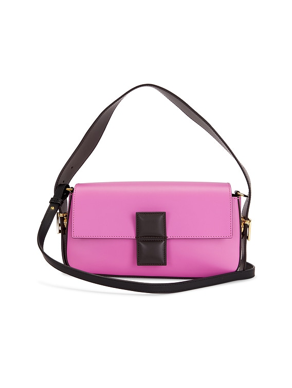 FWRD Renew Fendi X Stefano Pilati Twist Baguette Shoulder Bag in