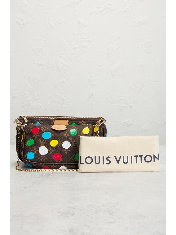FWRD Renew Louis Vuitton X Yayoi Kusama Painted Dots Monogram