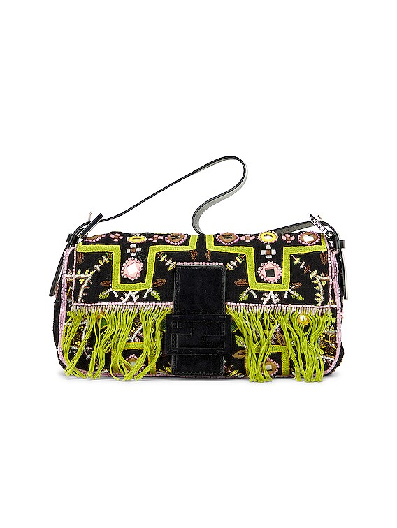 Buy Fendi Fendi, classic old flower one-shoulder messenger