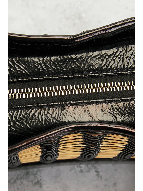 希少品 CHANEL トレイ FWRD Renew Chanel Rattan Small Gabrielle Hobo Bag in Neutral | FWRD