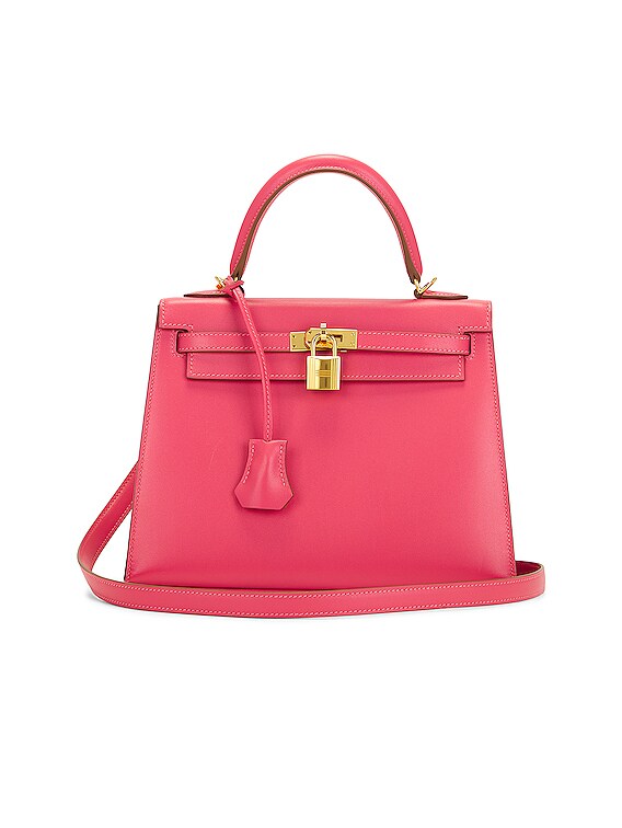 Hermes Kelly Rose Dragee Pink 28cm | Bags of Luxury