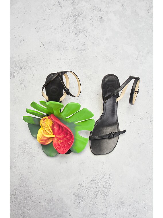 ★関税込み★ LOEWE Petal Sandal LOEWE Petal Belt buckle-detailed leather sandals | NET-A-PORTER