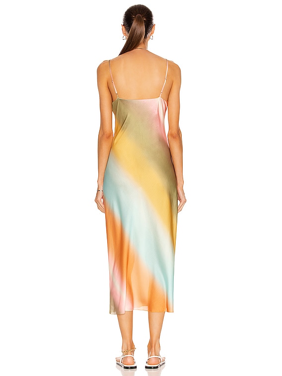 Fe Noel Sundance Halter Slip Dress in Multicolor | FWRD