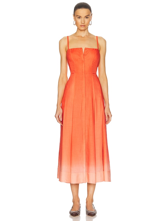 【関税込み】Gabriela Hearst ロングドレス Gabriela Hearst MAGRITTE ドレス - Spice | FWRD