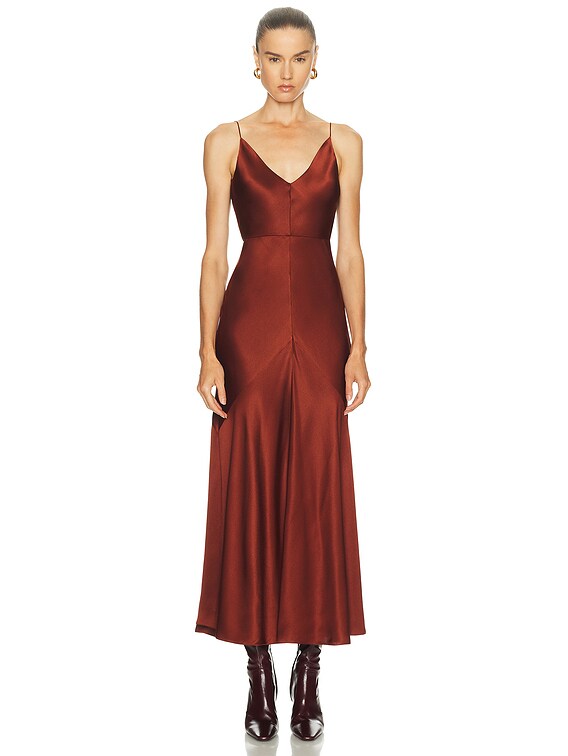 burnt sienna bridesmaid dresses Margot Dress Burnt Sienna / 0