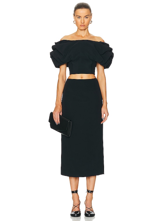 スカート GABRIELA HEARST Women Skirts 3243708S089BLACK Black Gabriela Hearst Manuela Skirt - Black - Women | 3243708S089BLACK