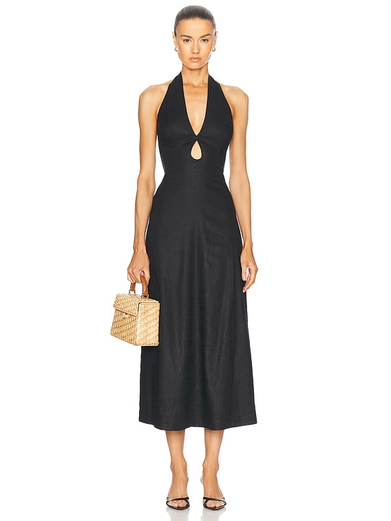 ワンピース CULT GAIA Woman Dress Black KD2064YX1621 001 230418_25_CULTGAIA_01734_WEB_2