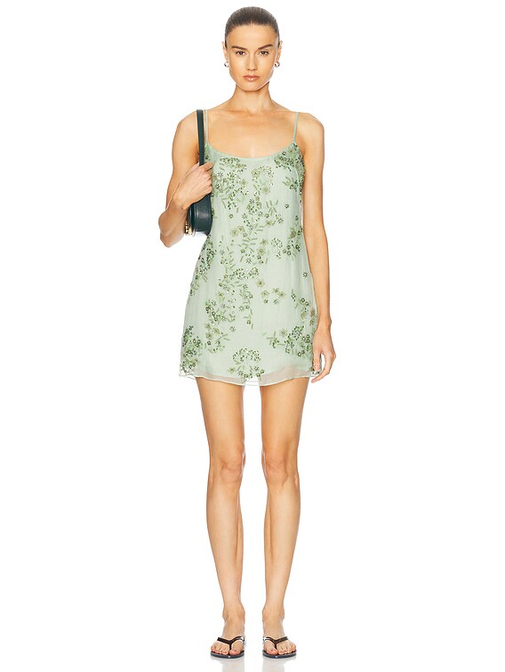 green emerald velvet dress SITA GOWN