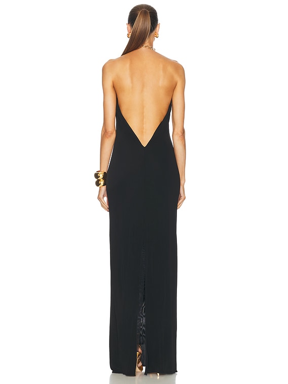 パーティードレス Cult Gaia Soren Gown Dress SOREN GOWN - BLACK – CULT GAIA