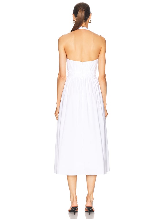 Cult Gaia Dasia Dress in Off White in Optic White | FWRD