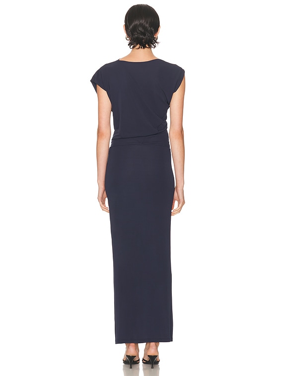Cult Gaia Jona Dress in Deep Lake | FWRD