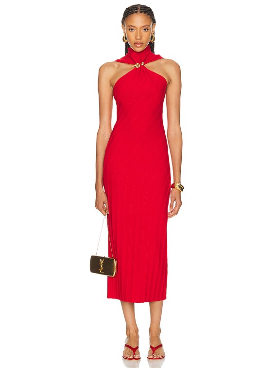 Cult Gaia Jessica Dress in Vermillion | FWRD