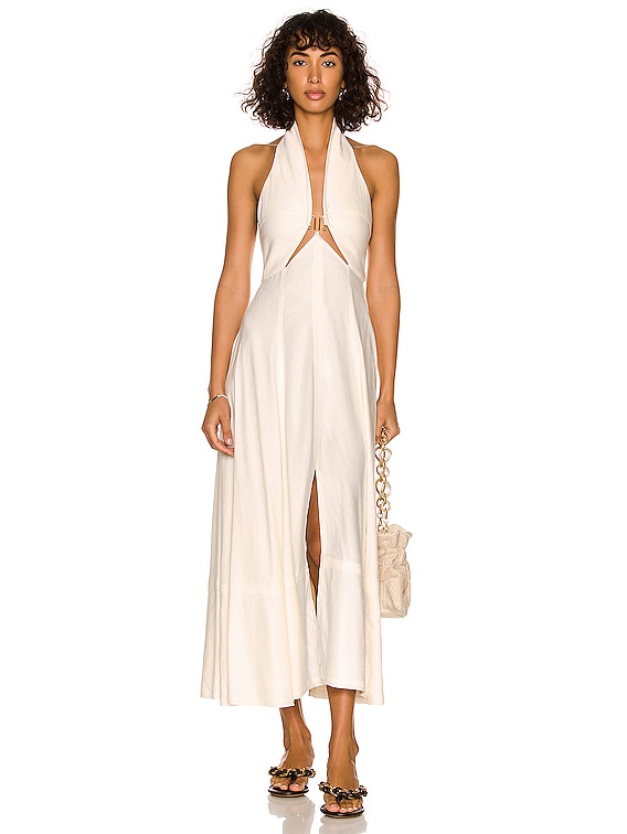 Cult Gaia Orella Dress in Off White | FWRD