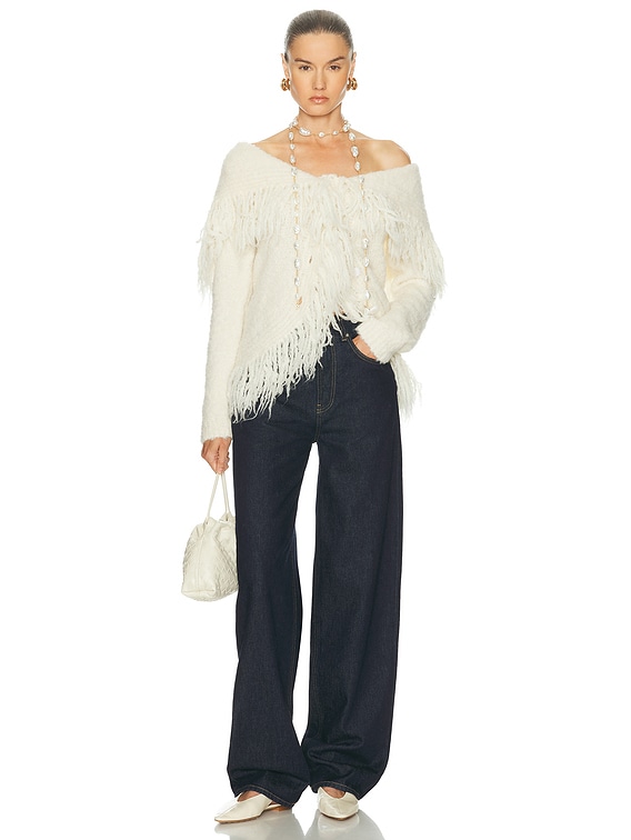 Cult Gaia Michelle Cardigan in Cream | FWRD