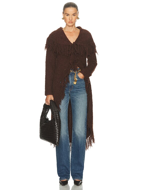Cult Gaia Victoria Duster Sweater in Java | FWRD