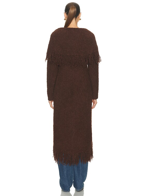 Cult Gaia Victoria Duster Sweater in Java | FWRD