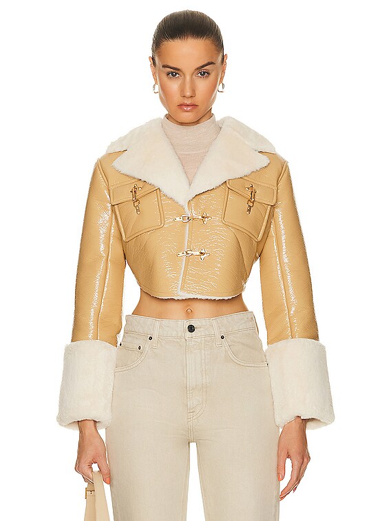 Cult Gaia Jay Jacket in Tawn | FWRD