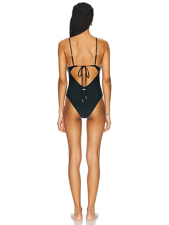 Cult Gaia Celia One Piece Swimsuit in Black | FWRD