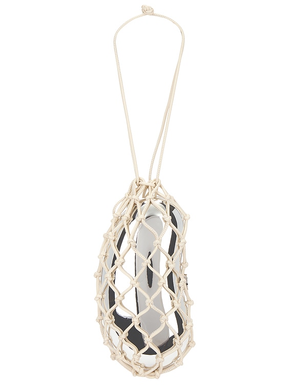 Cult Gaia Tallulah Wristlet in Shiny Silver | FWRD