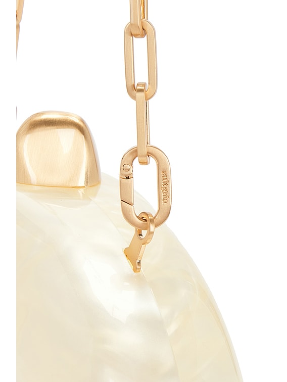 Cult Gaia Eviana Clutch in Ivory | FWRD