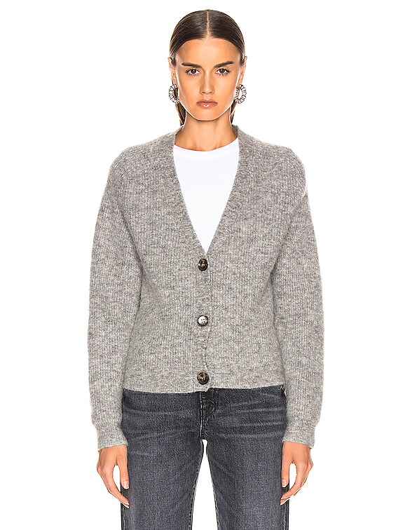 grey soft wool cardigans