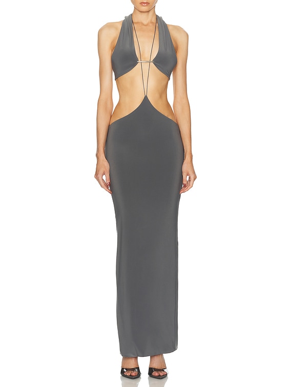 Logo Tag Tie Pillar Skirt