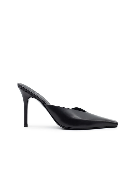 GIA BORGHINI x Helsa Boss Mule in Black | FWRD