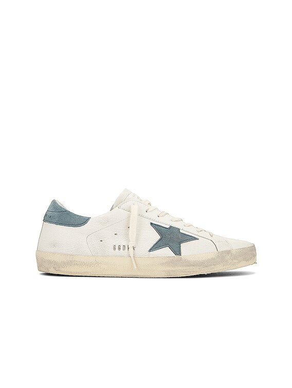 Golden Goose SUPERSTAR スニーカー - White & Bottle Green | FWRD