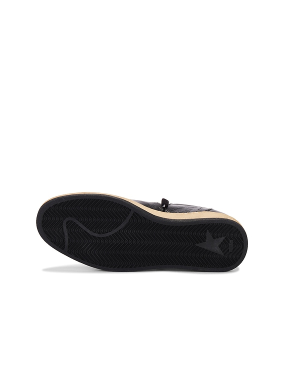 【GOLDEN 】Ball Star 2 Black Tab Sneakers/全国送料込み Golden Goose Ball Star Sneakers in Black & Latte | FWRD