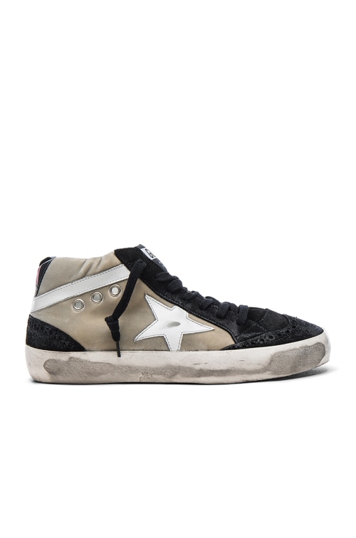 Golden goose mid star velvet sales sneakers