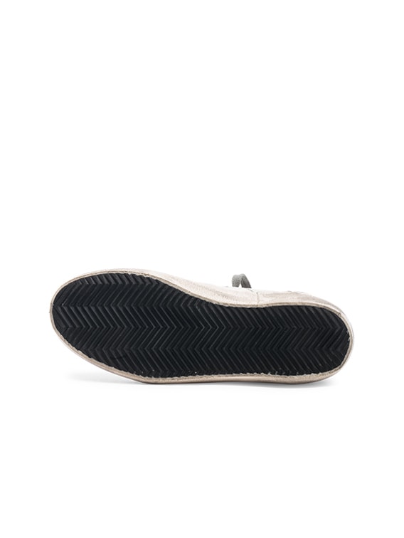 Golden Goose Mid Star Sneakers in White & Patent Pink | FWRD