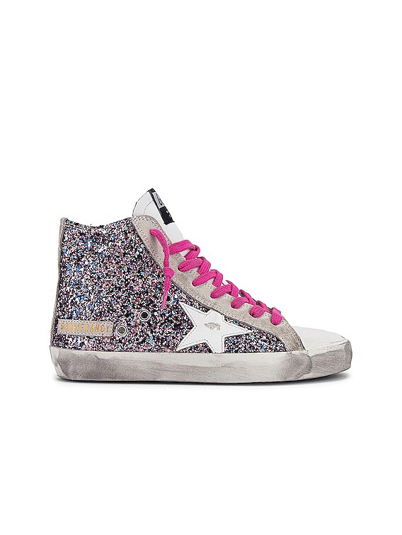 golden goose francy pink