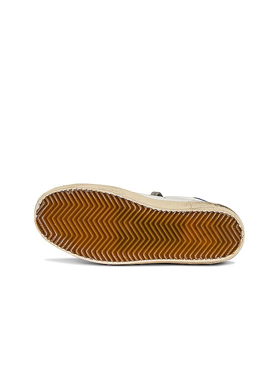 Golden Goose Superstar Sneaker in White, Ice, & Powder Blue