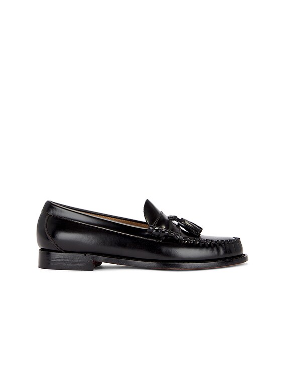 G.H.BASS Lennox Tassel Weejun in Black | FWRD
