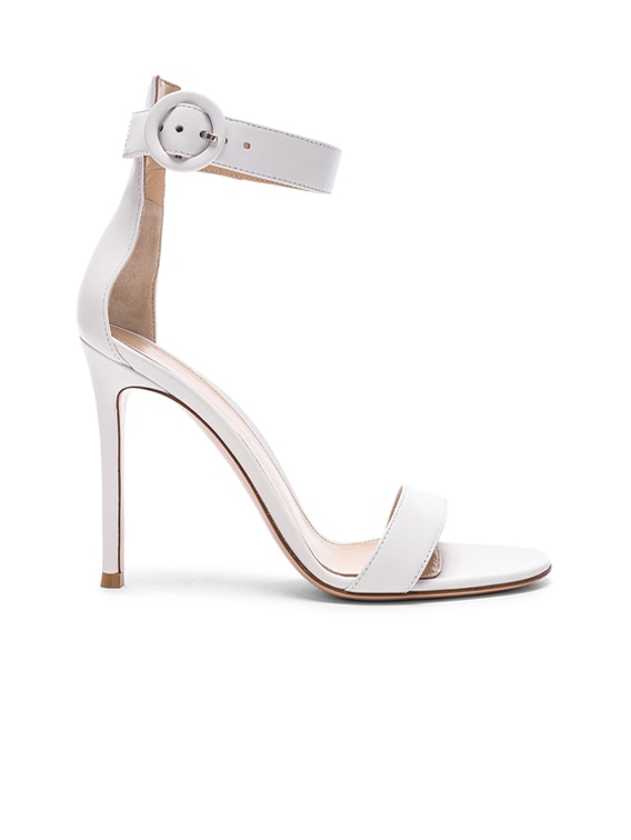 gianvito rossi white heels
