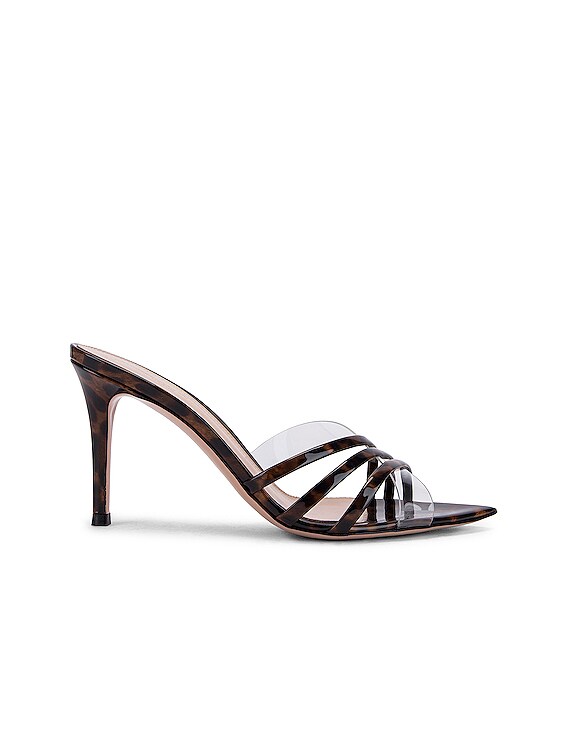 gianvito rossi leopard mules