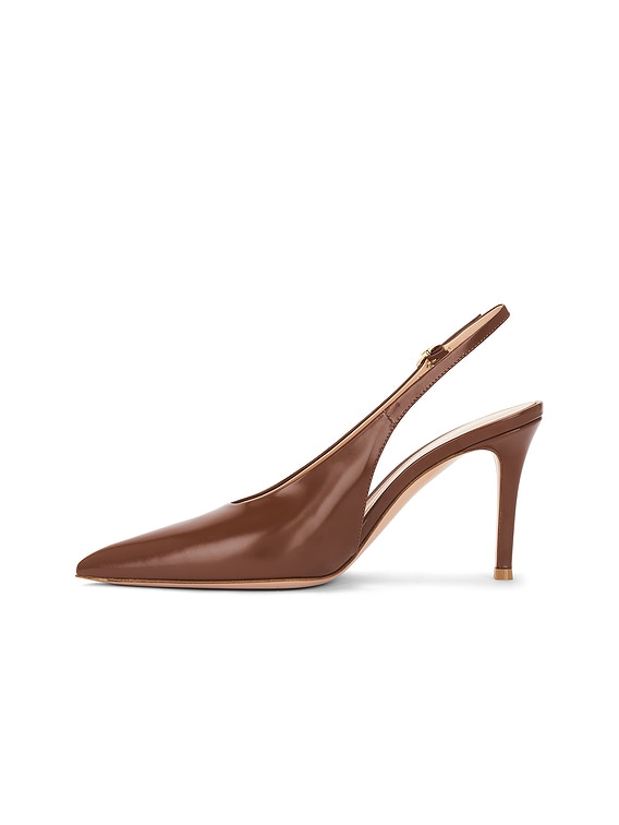 VIP【関税送料無料】希少 Gianvito Rossi Slingback Pump Gianvito Rossi Tokio Slingback Pump in Havana | FWRD