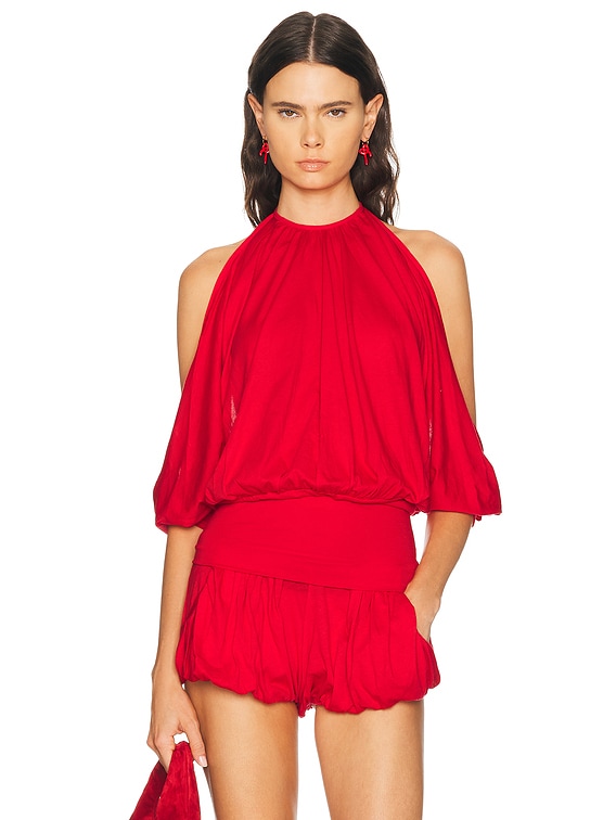 Gimaguas Lili Top in Red | FWRD