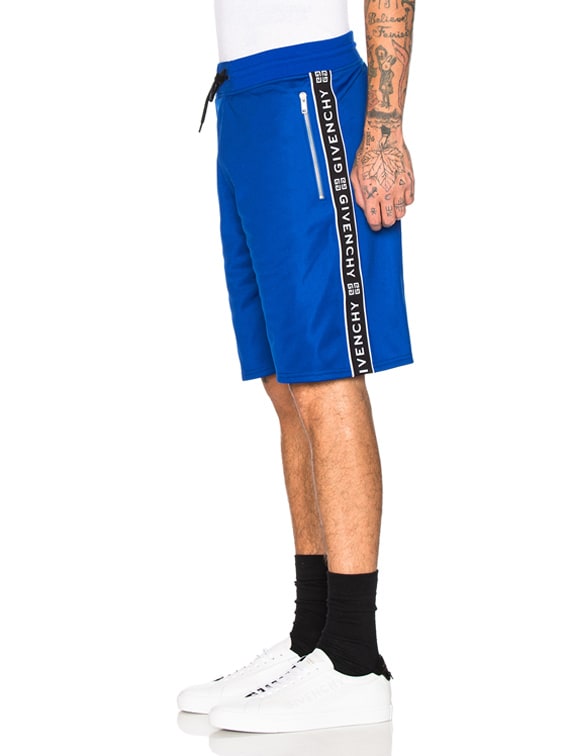 givenchy blue shorts