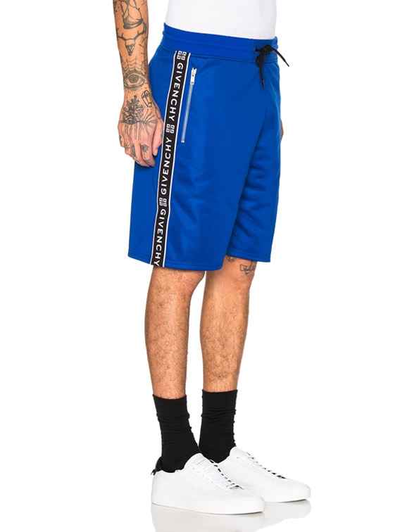 givenchy shorts blue