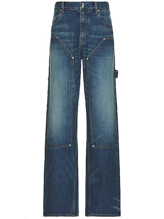 Givenchy Studded Carpenter Jeans in Blue | FWRD