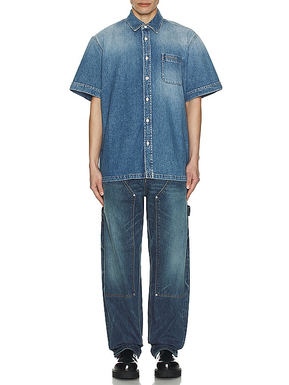 Givenchy Studded Carpenter Jean in Blue | FWRD
