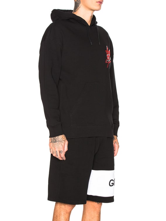 givenchy black dragon hoodie